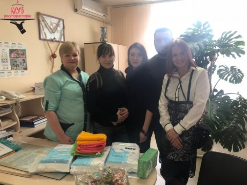 ​Клуб рестораторів привітав маленьких пацієнтів обласної лікарні